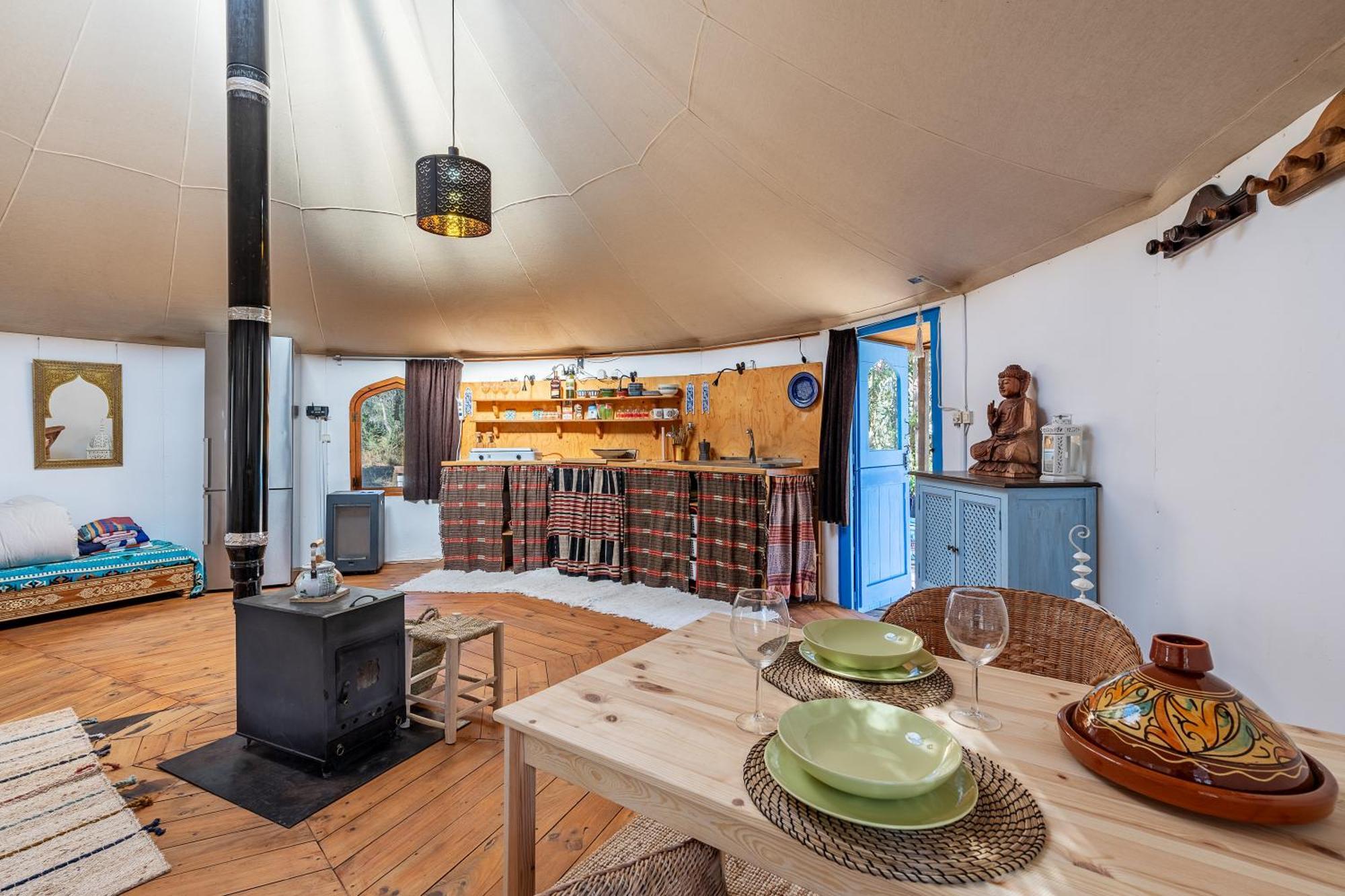 Eco Yurta Lanjaron Villa Exterior photo
